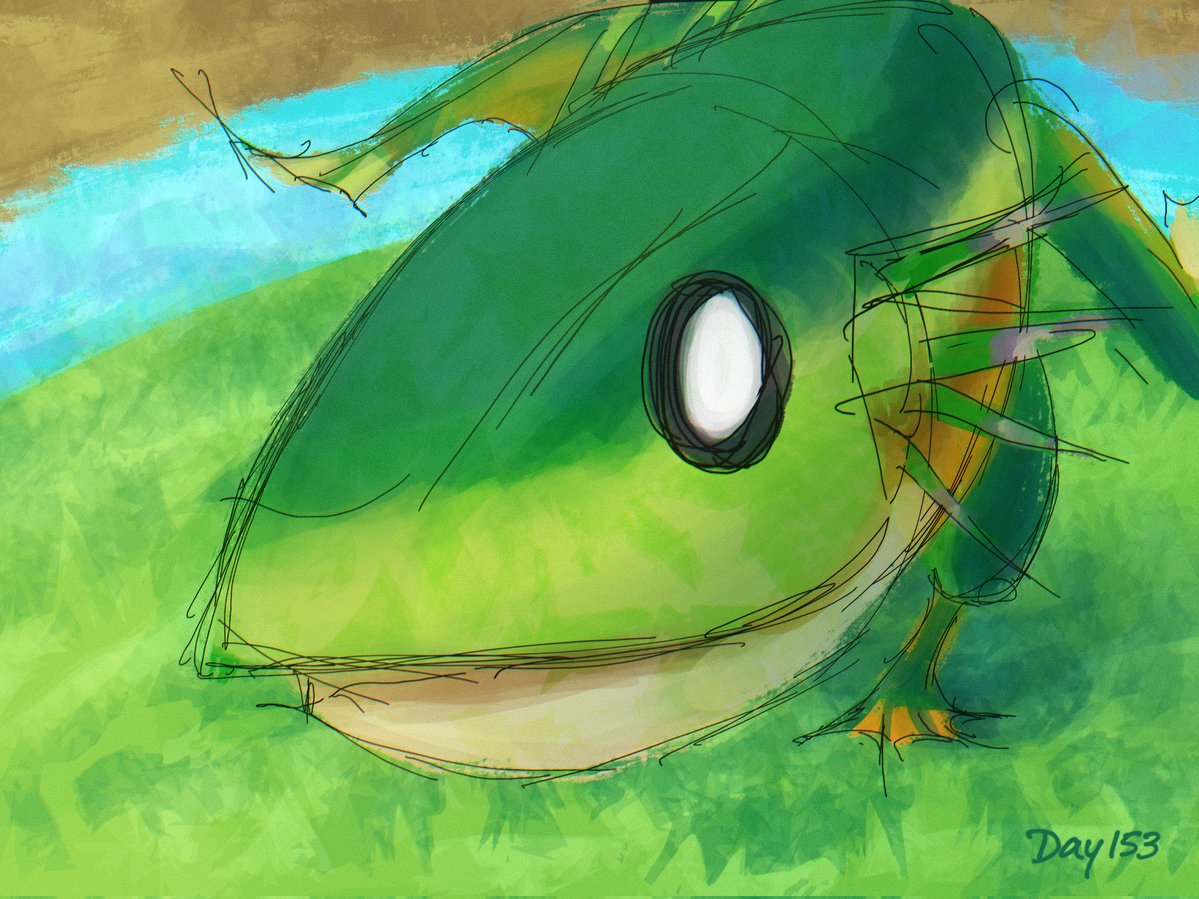 Day 153
Green Fih

#monsterhunter
