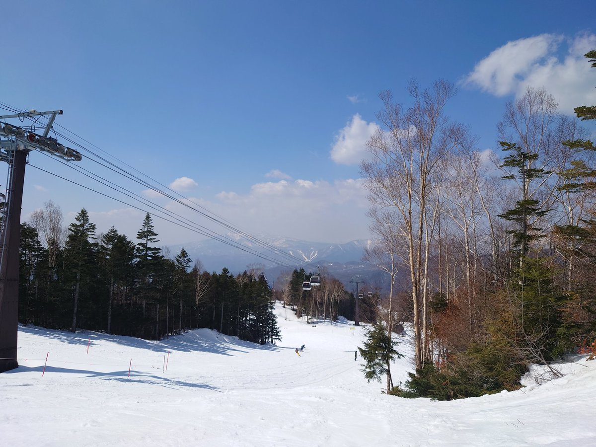 farm1028's tweet photo. 丸沼高原スキー場

天気良く気温も高くてゆっくりスマートだったから最初からザクザク
コースも結構限られちゃってるからわりと混雑気味 https://t.co/xZbwYPiWJD