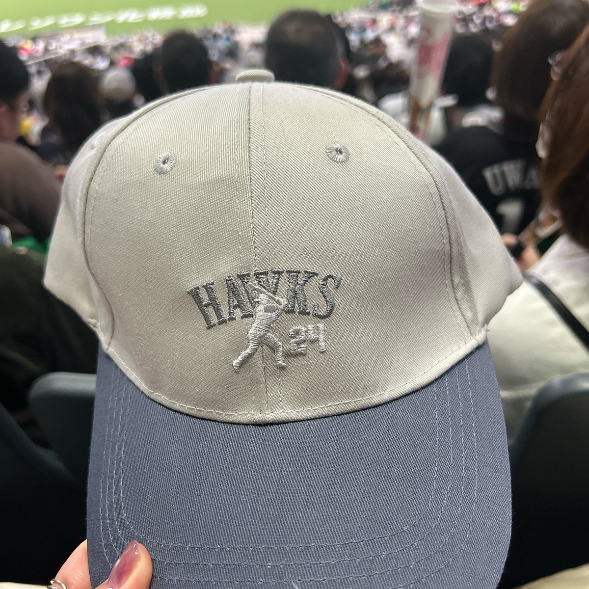 Natchan_57's tweet photo. ホークスキャップ
求）9 柳田
譲）24 栗原

#若鷹ガチャ
(タグお借りしました) https://t.co/UHDE6Hvx8L