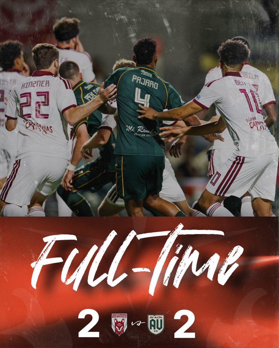 Chattanooga Red Wolves SC tweet media