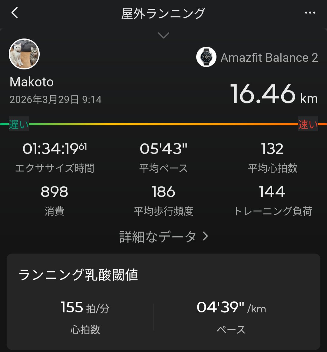 きなろ🐈🐈⬛🏃(Makoto) tweet media