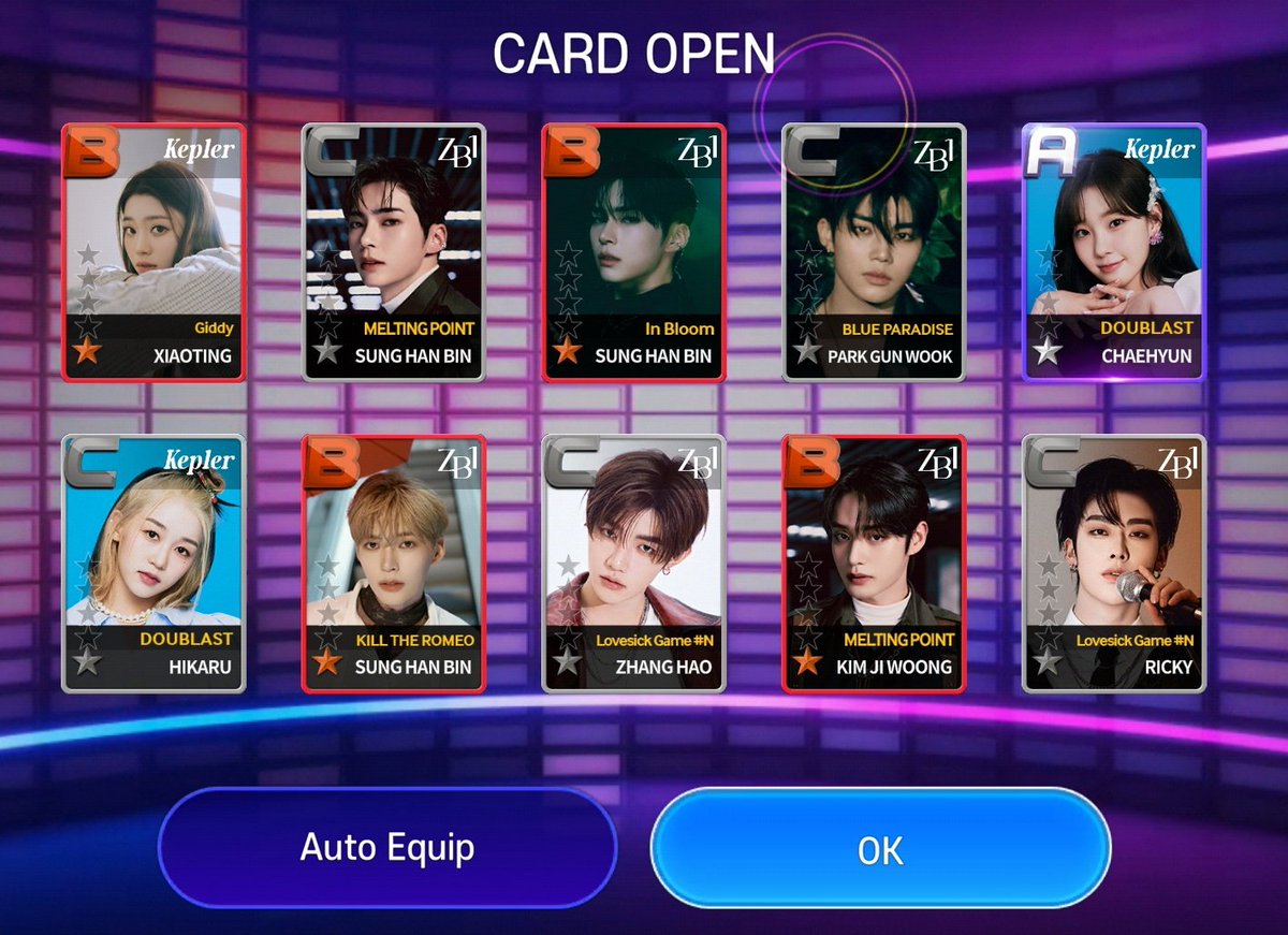 Mksh sswo you masih mah bantu gw melengkapi kartu2 anak yuehuaz 🙇‍♀️🙇‍♀️