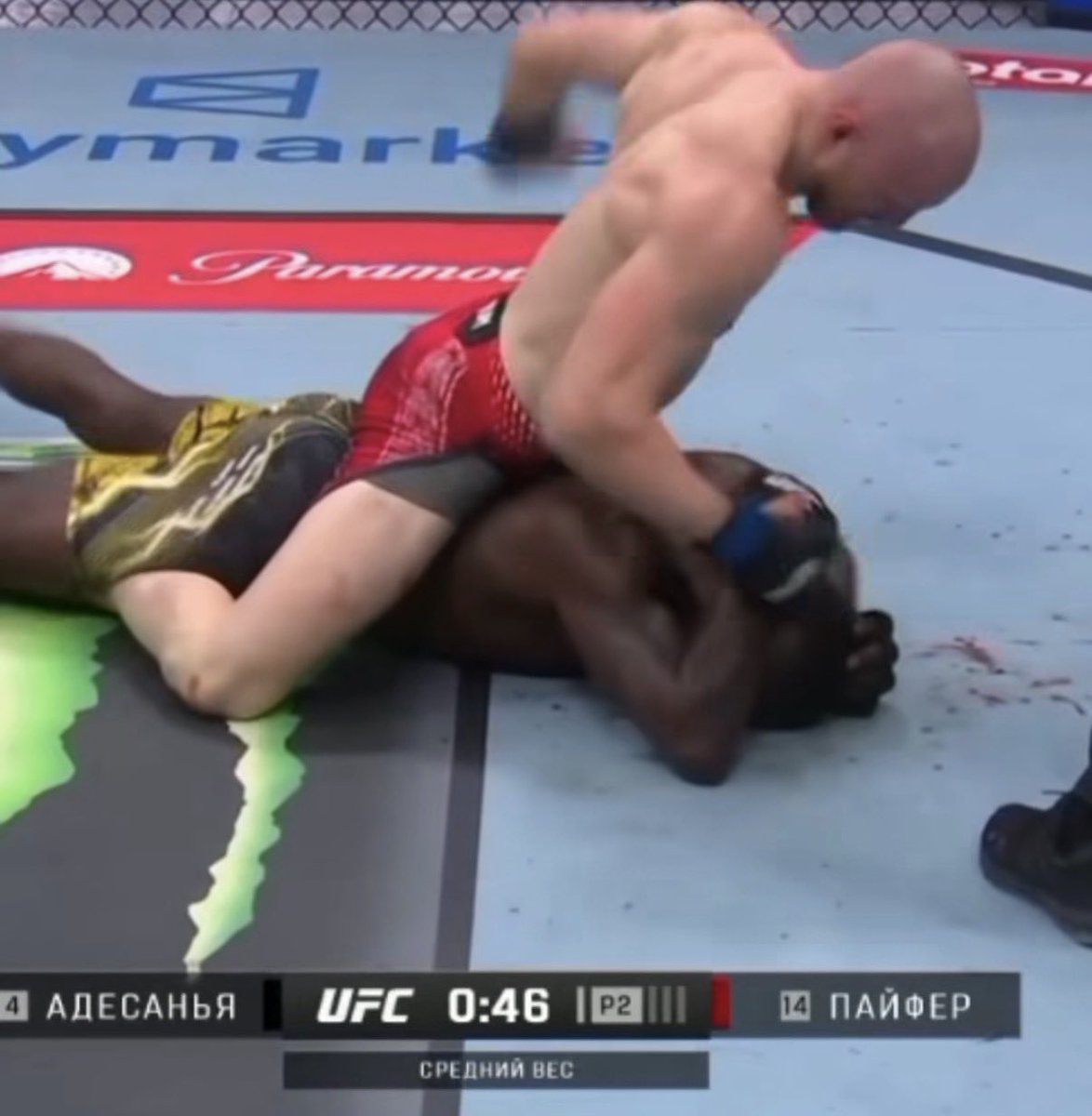 Culturedtm1's tweet image. #JoePyfer finishes #Israel Adesanya with a brutal 2nd-round KO at UFC Seattle 💥🥊

Izzy still one of the most dangerous in the game? 👇

#ufc #mma  #fightnight