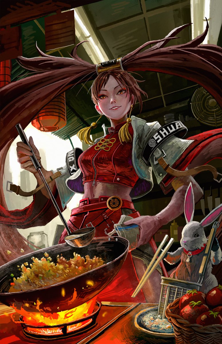 My FanArt of Jam Kuradoberi. The fried rice dead ass took me the