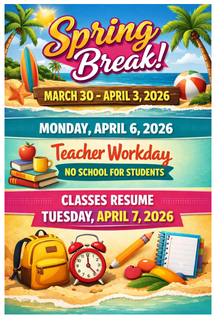 HughesMSFCPS's tweet photo. We wish each of you a joyful, restful, and safe time with family and friends. This well-deserved break is an opportunity to recharge and enjoy meaningful moments together. https://t.co/1hsgUAVj1y