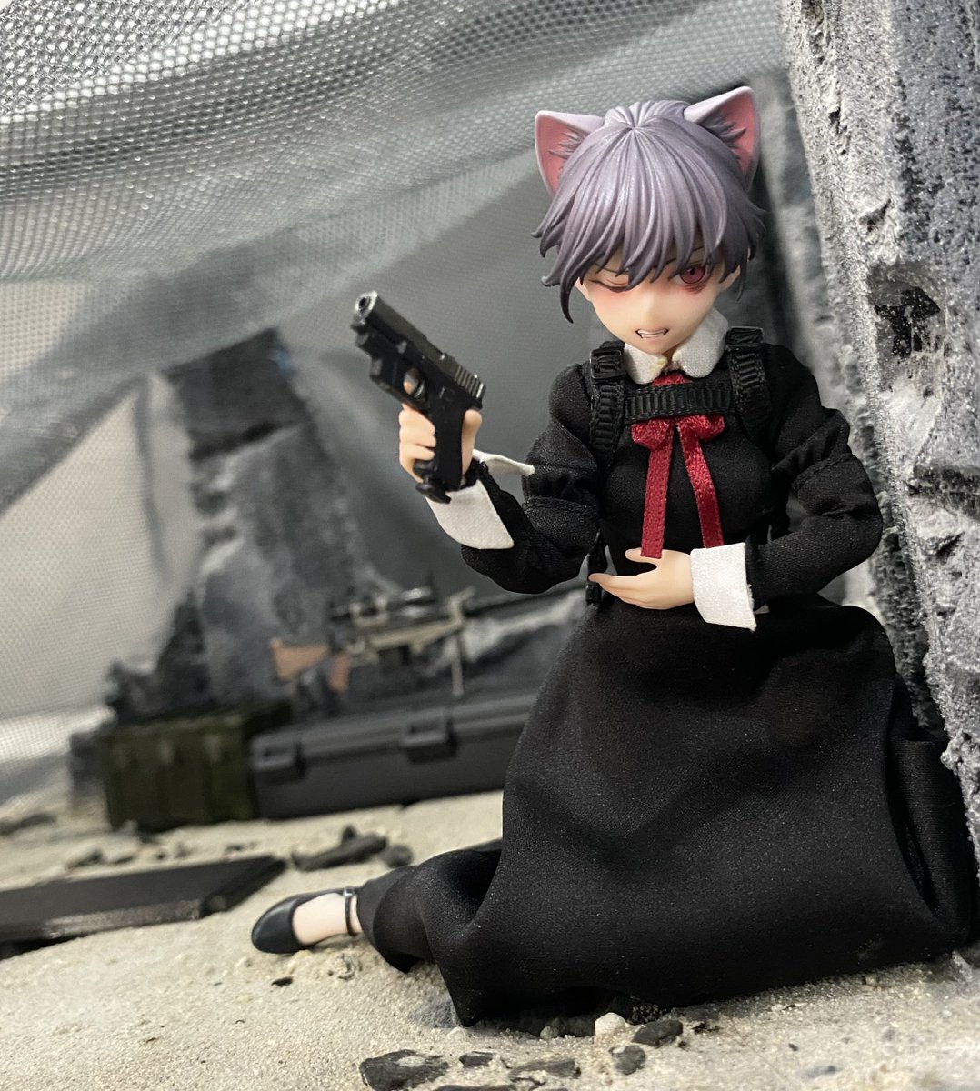BaoBds34298's tweet photo. ❌There's no room for weakness here
❌The dust cleans itself, so no maids needed
🪖We need a soldier 🪖💪🏻!
#Hasuki 
#littlearmory
#figure
#pa010 
#pocketart https://t.co/YT3dKM35CP