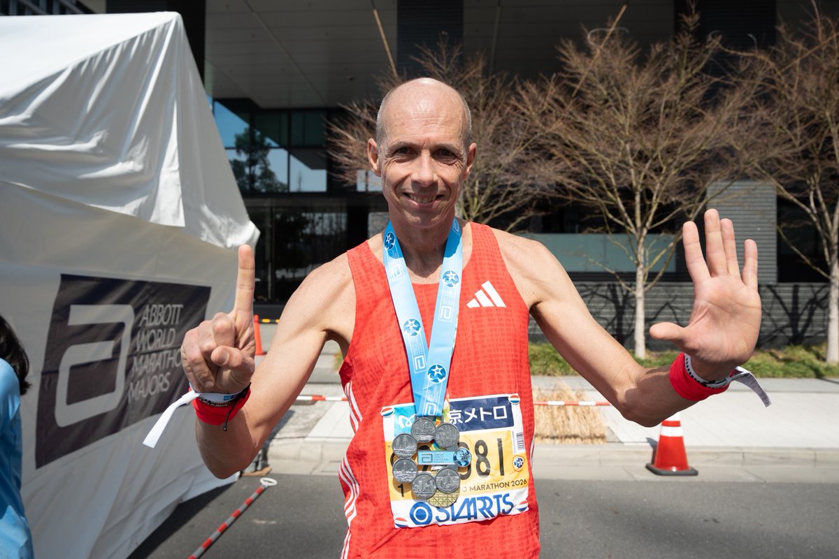 写真で振り返る #東京マラソン 2026📷 🎖️🎖️🎖️Six Star Finisher