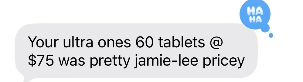 Kat_Dumont's tweet image. My husband is at the chemist and just sent me this 😂😂😂 

He knows his wife is clearly netty obsessed 😂😂

 #MAVvVIX @MelbMavericks #SSN