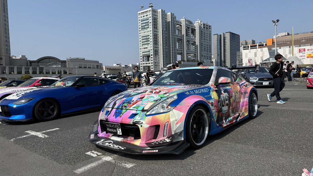 置いてます！今更ww
 #お台場痛車天国