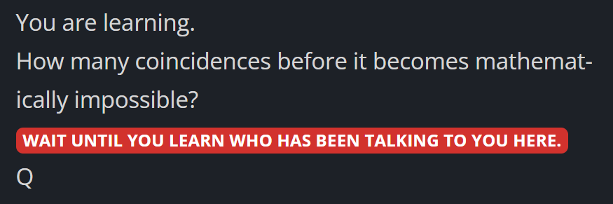 JFK Jr. Love Story:

"Do not stand by my grave and cry. I am not there, I did not die."

I've stuck to my guns the entire time...

JFK Jr. didn't die...

They are BLATENTLY TELLING US this now...

👉#918 &amp; #920
"Wait until you learn who has been talking to you here."

I wonder