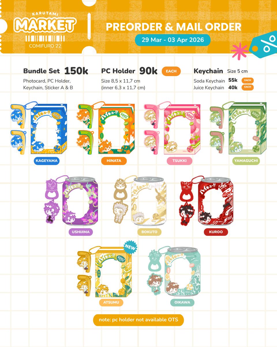 karutami • Prep CF22 tweet media