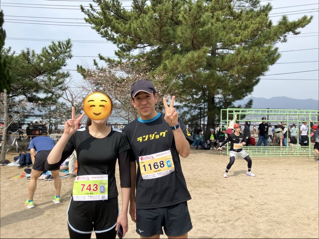 たかはる| かすみがうらマラソンでシュガーカット tweet media