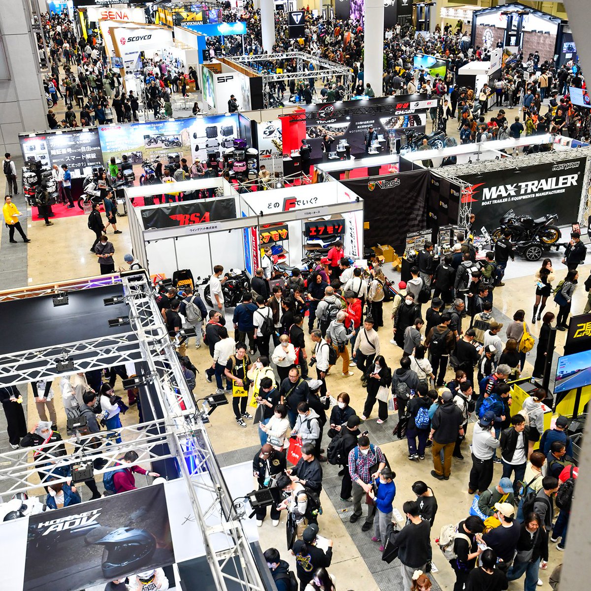 東京モーターサイクルショー tweet media