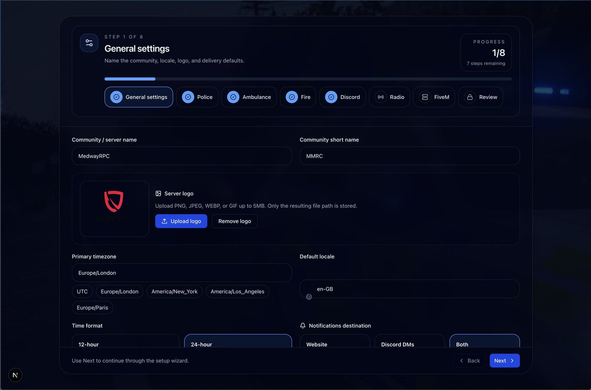 CommandSuite's tweet photo. We are making sure that #CommandSuite can be used by anyone and everyone. Our free built-in setup wizard allows communities to initially set-up their website to their own liking.

Find out more in our discord!

~ Luke https://t.co/9KziY9gIAb
