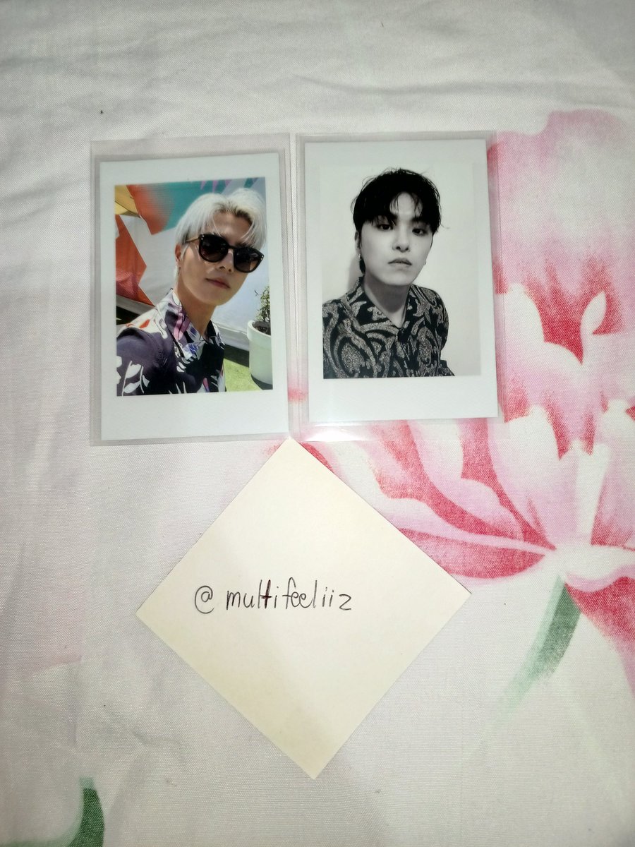 WTS LFB The Rose
> Heal Album Unsealed - ob + pb + cd + sticker + photo film pob (not for sensitive)
> Dual Jewel Case Polaroid Hajoon and Jaehyeong (good condition)
= 180+20pf+lsf (take all)

MOP: Gcash
MOD: LBC Only
Loc: Lipa Batangas