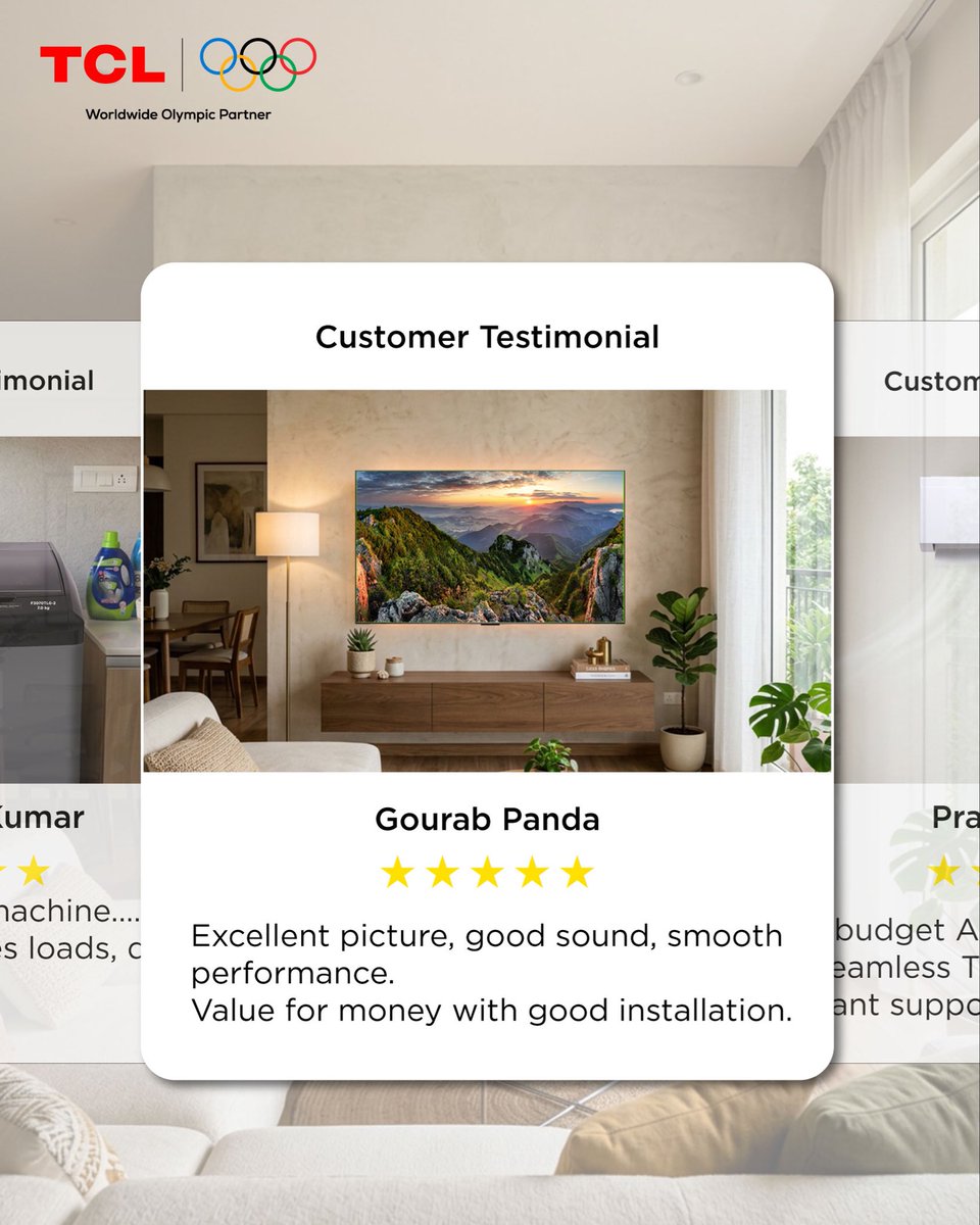 TCL India tweet media