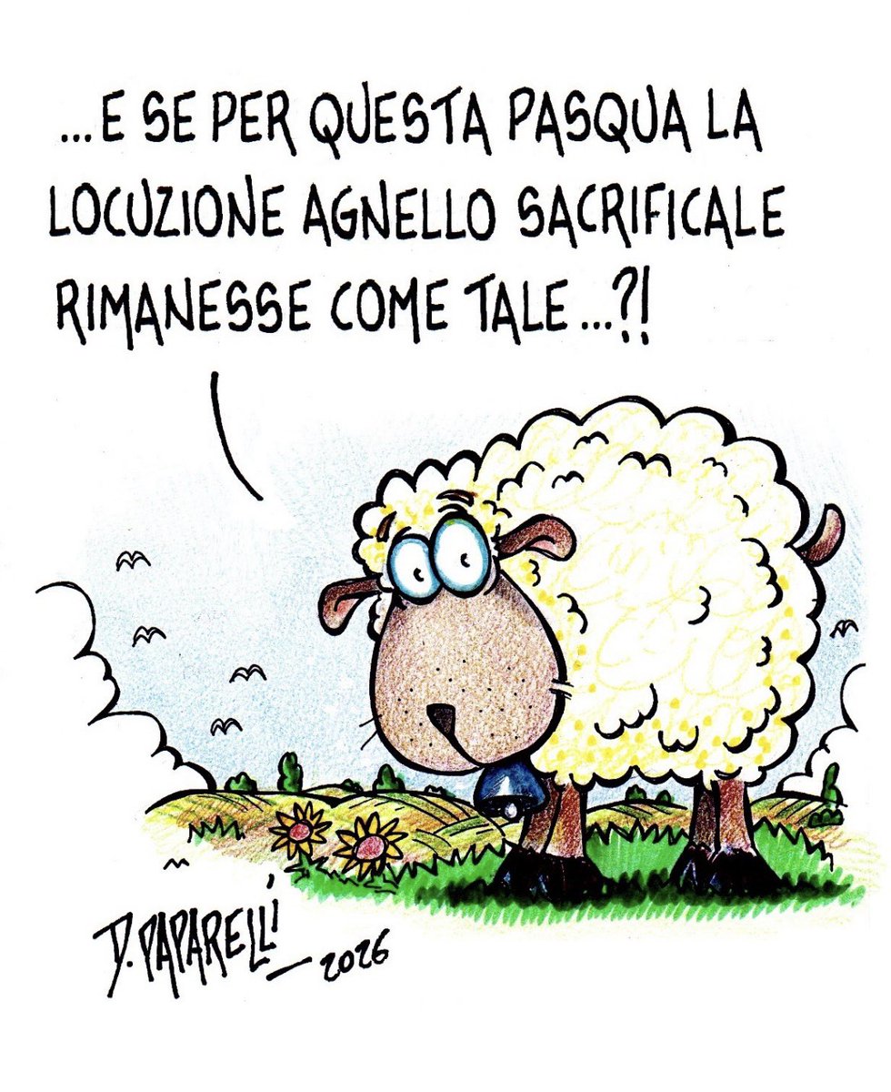 danilopaparelli's tweet photo. #Domenica delle #Palme, ma si pensa già al #rito del #pranzo di #Pasqua https://t.co/vtfmPG44tX