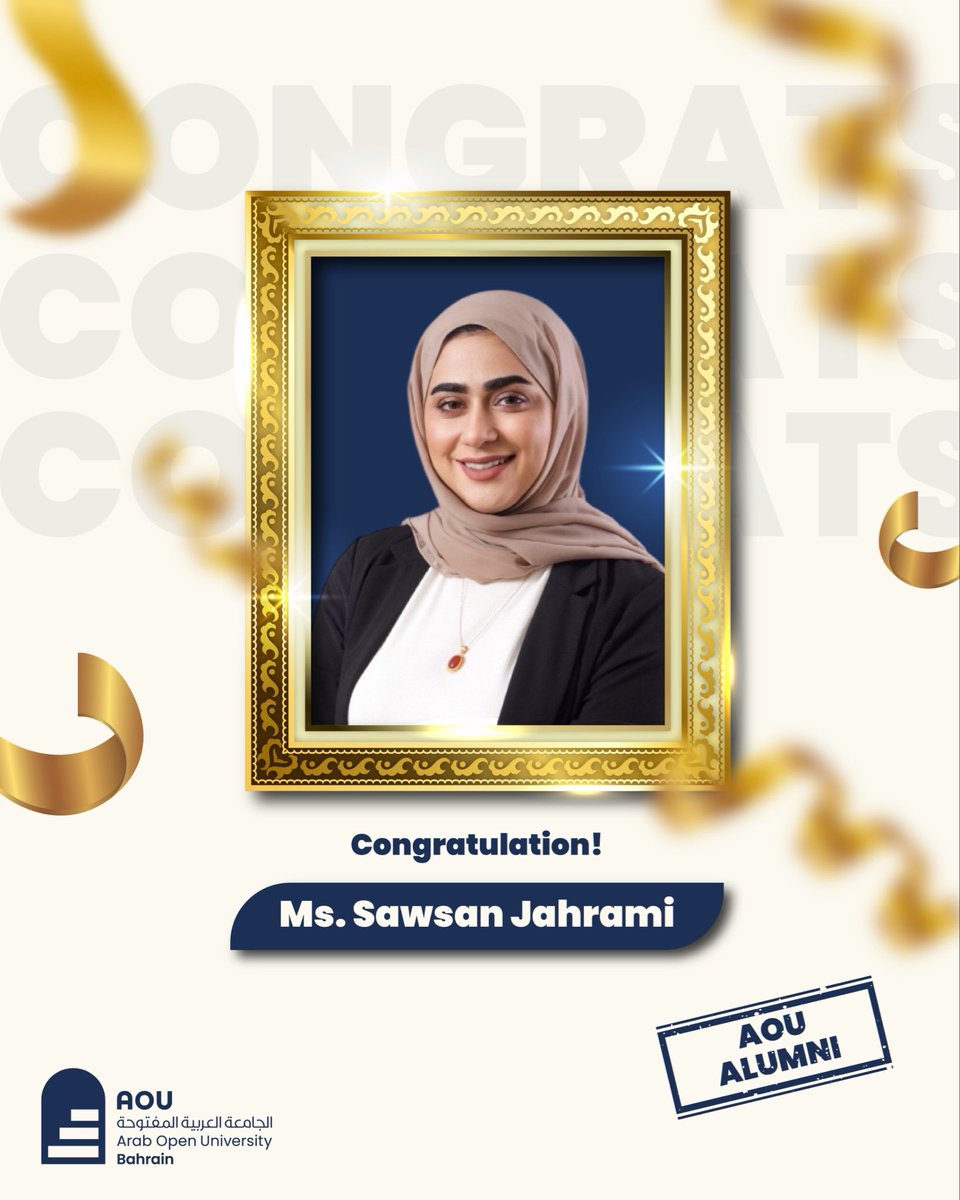 AOU Bahrain tweet media