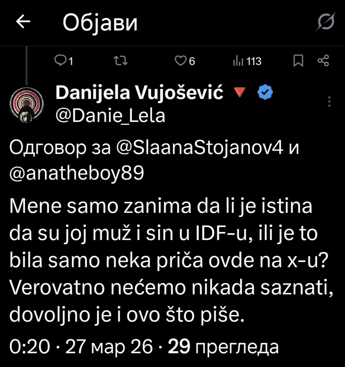 Golubica tweet media