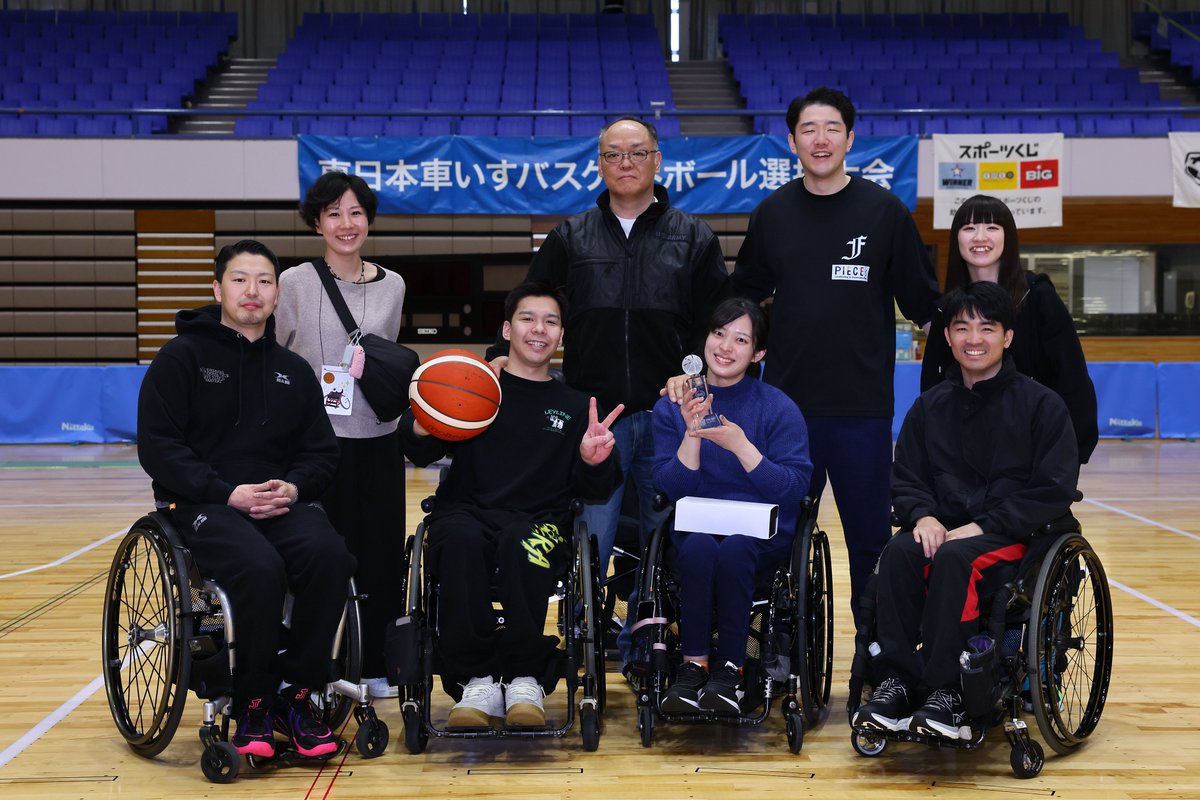 日本車いすバスケ連盟@なかのひと🏀Japan Wheelchair Basketball Fed tweet media