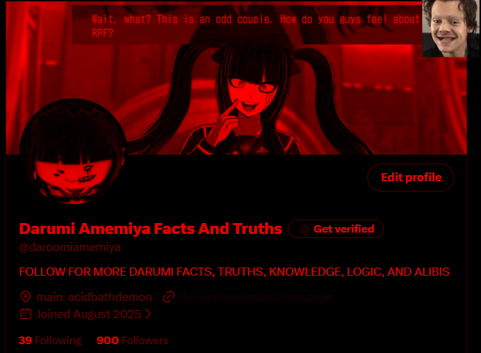 Darumi Amemiya Facts And Truths tweet media