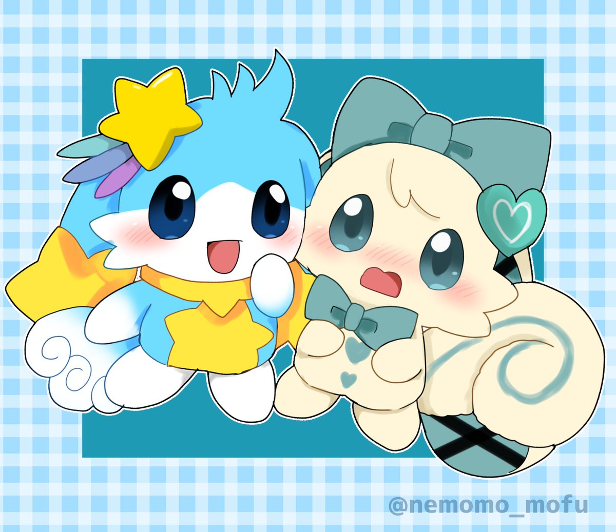 nemomo_mofu's tweet image. ブルーチーズとりゅ〜せ〜
#TDM　#チビケモ