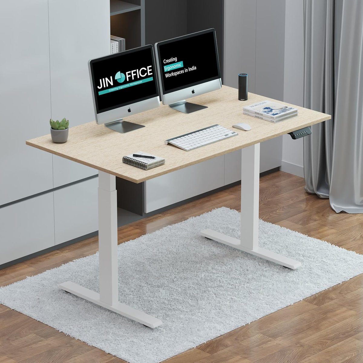 MasterGadgetsIN's tweet image. JIN OFFICE Zenith Electric Height Adjustable #Table

link - amzn.to/4sIgrSS

₹22,990 Deal Price (64% Discount)

#Amazon #Deals