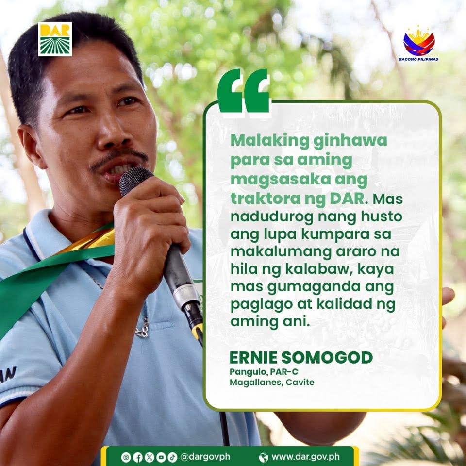 Department of Agrarian Reform, Philippines tweet media