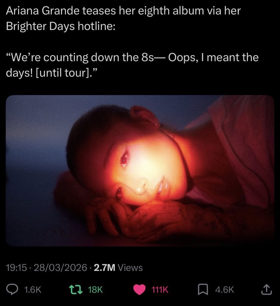 she did say “wait until you like me again” 
the difference in likes…