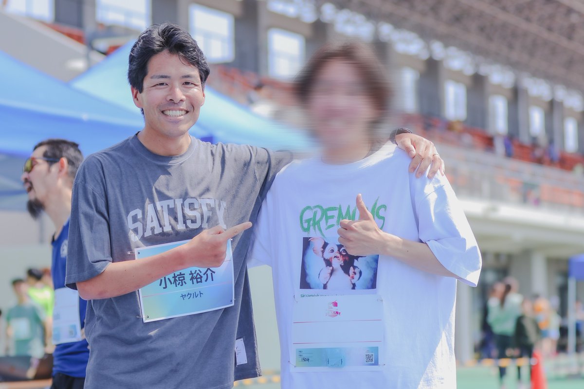 tikuwa_1017's tweet image. 🌸 Spring OTT 🌸

中学、高校の時、テレビと月陸でしか見たこと無かった憧れの人と一緒に走ることができて本当にめっちゃ幸せ🙏🏻
すごくサポートしてくださって数年ぶりのセンゴなのに楽しい記憶しかない

小椋さん本当にありがとうございました！
#OTT
#オトナのタイムトライアル