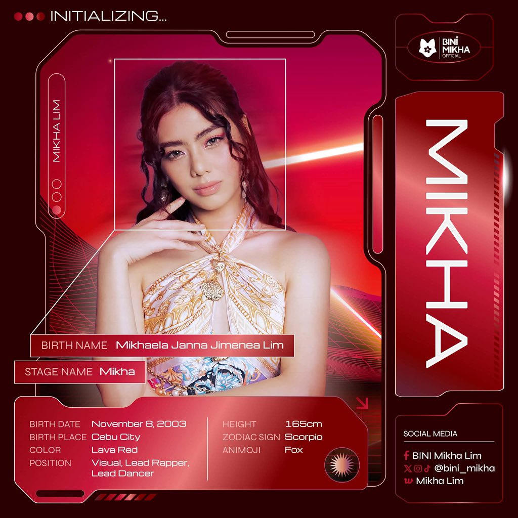 BINI MIKHA OFC tweet media