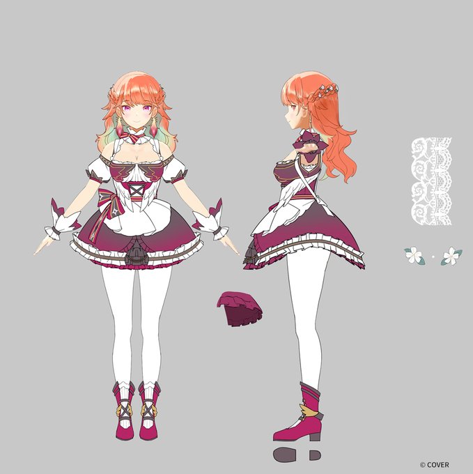 I worked on the initial design concept for new outfit for the "Drawn to Dawn" concert! Did you watch the concert? OMG incredible! #TakoTori1stConcert #DrawntoDawn