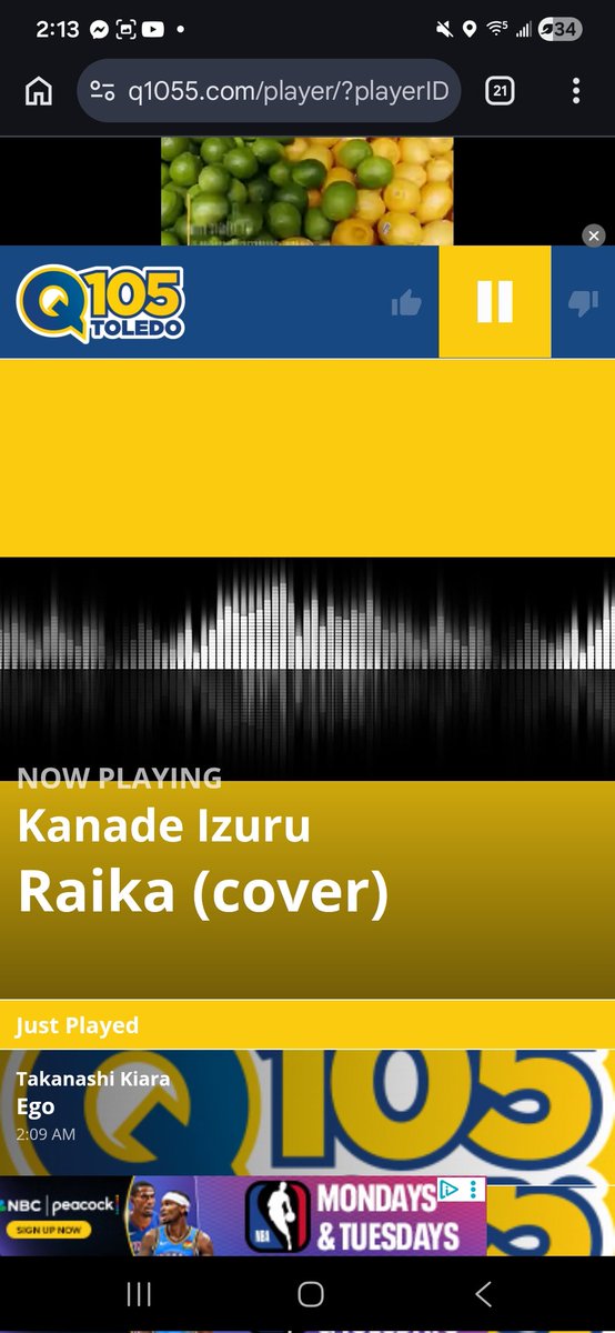 vtunefm @ WQQO-FM 105.5 tweet media