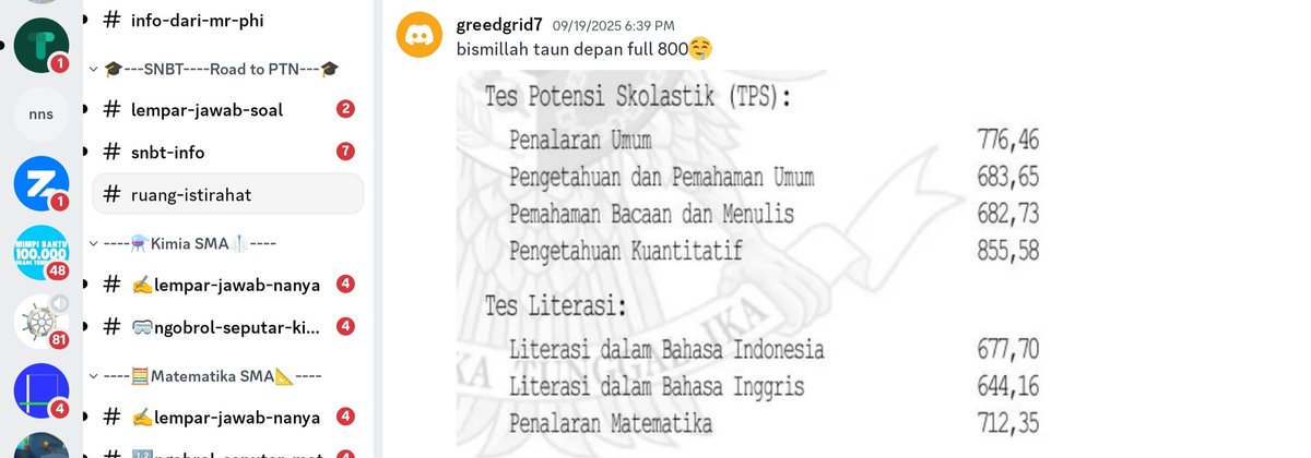 Jeruk nipiz #LOCK IN UTBK! tweet media