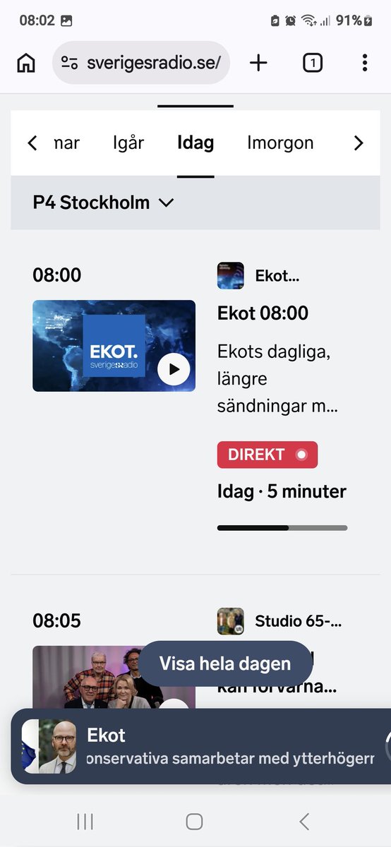 Undrar varför denna TIO DAGAR gamla nyhet dyker upp på banderoll när man besöker P4?
Blev inte tillräckligt många upprörda av nyheten när det begav sig? Bedrövliga vänsterklägg. 🤮