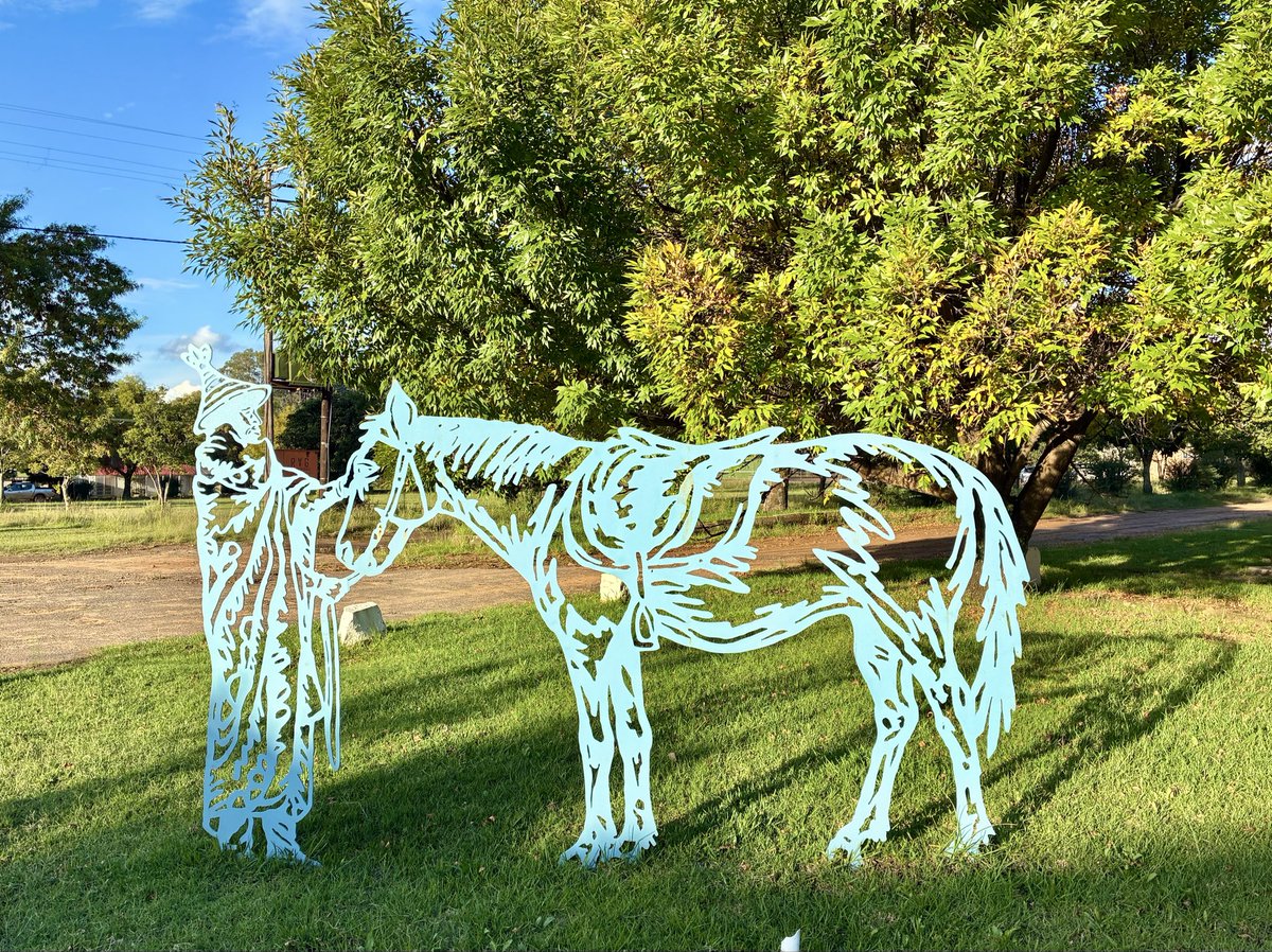 Wonderful artwork in Rosendal - simple yet striking