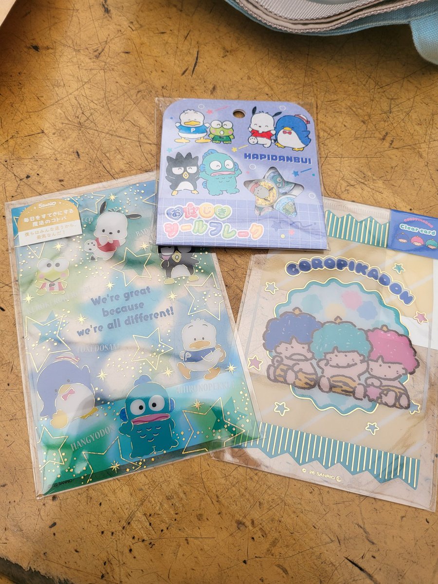 kunkunron's tweet photo. ロフトで可愛いの見つけたから買っちゃった～
ゴロピカドンは珍しい
#はぴだんぶい
#サンリオ
#ロフト https://t.co/LIXhF9Qhc5