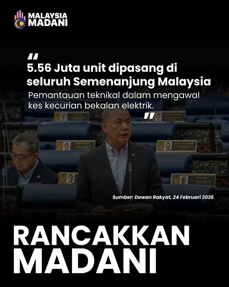 Kementerian Peralihan Tenaga dan Transformasi Air tweet media