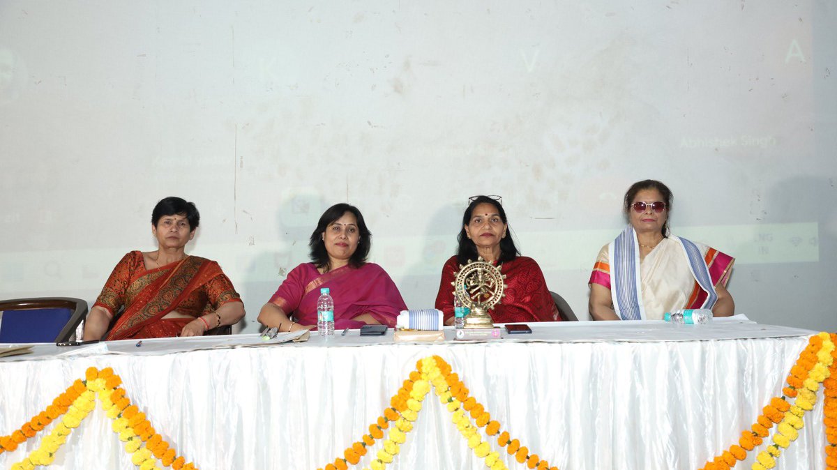 BNC__DU's tweet photo. The conference served as a dynamic platform for interdisciplinary dialogue and engaging paper presentations, reflecting on the intersections of language, economy, politics, and history in shaping an inclusive and progressive Viksit Bharat.
#ViksitBharat #ConferenceHighlights
#BNC https://t.co/xlLdMNIJtx