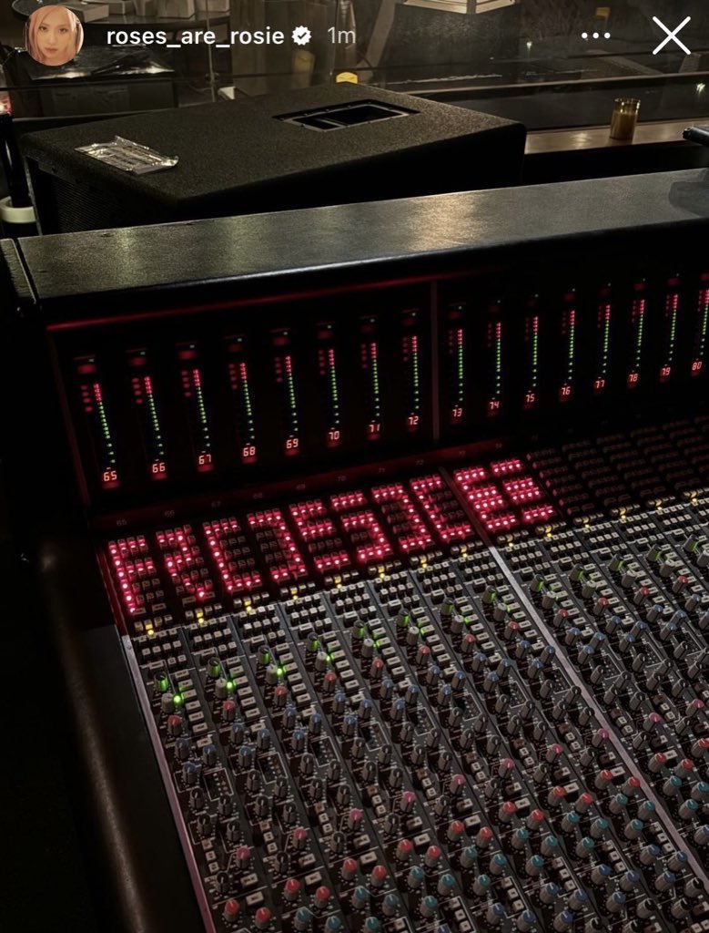 the way rosé has been spilling her album name since day one