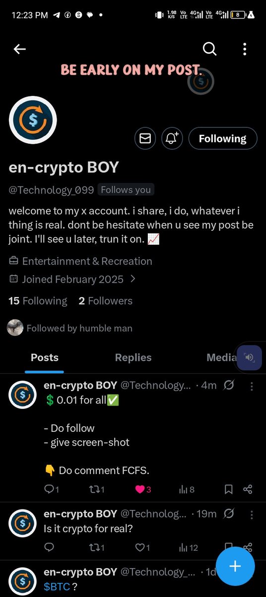 Gentleman crypto tweet media