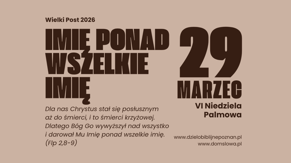 Dom_Slowa's tweet photo. #WielkiPost #SzóstaNiedziela
Prowadzi nas #Aklamacja, przypominająca o Imieniu Pana.
Proś o łaskę posłuszeństwa z miłości.

Link: https://t.co/UJNo61v4RH https://t.co/rzxOyKRcoY
