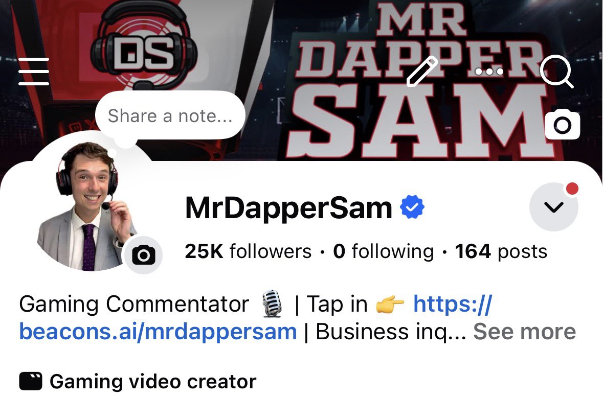 MrDapperSam tweet media