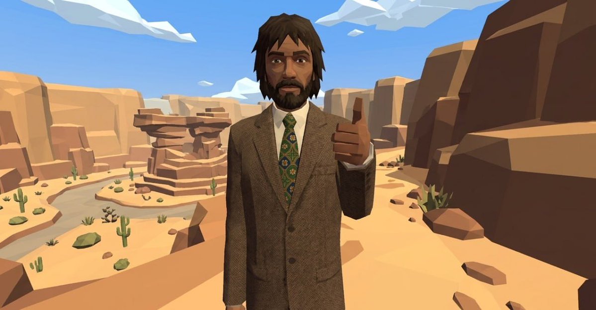 low Poly guy tweet media