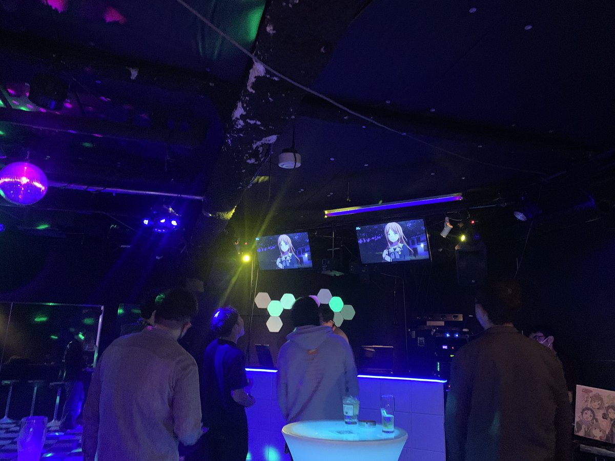 アニメBarConnect🐟🌈🏍️🎮👑　4月25日ラスト営業日 tweet media