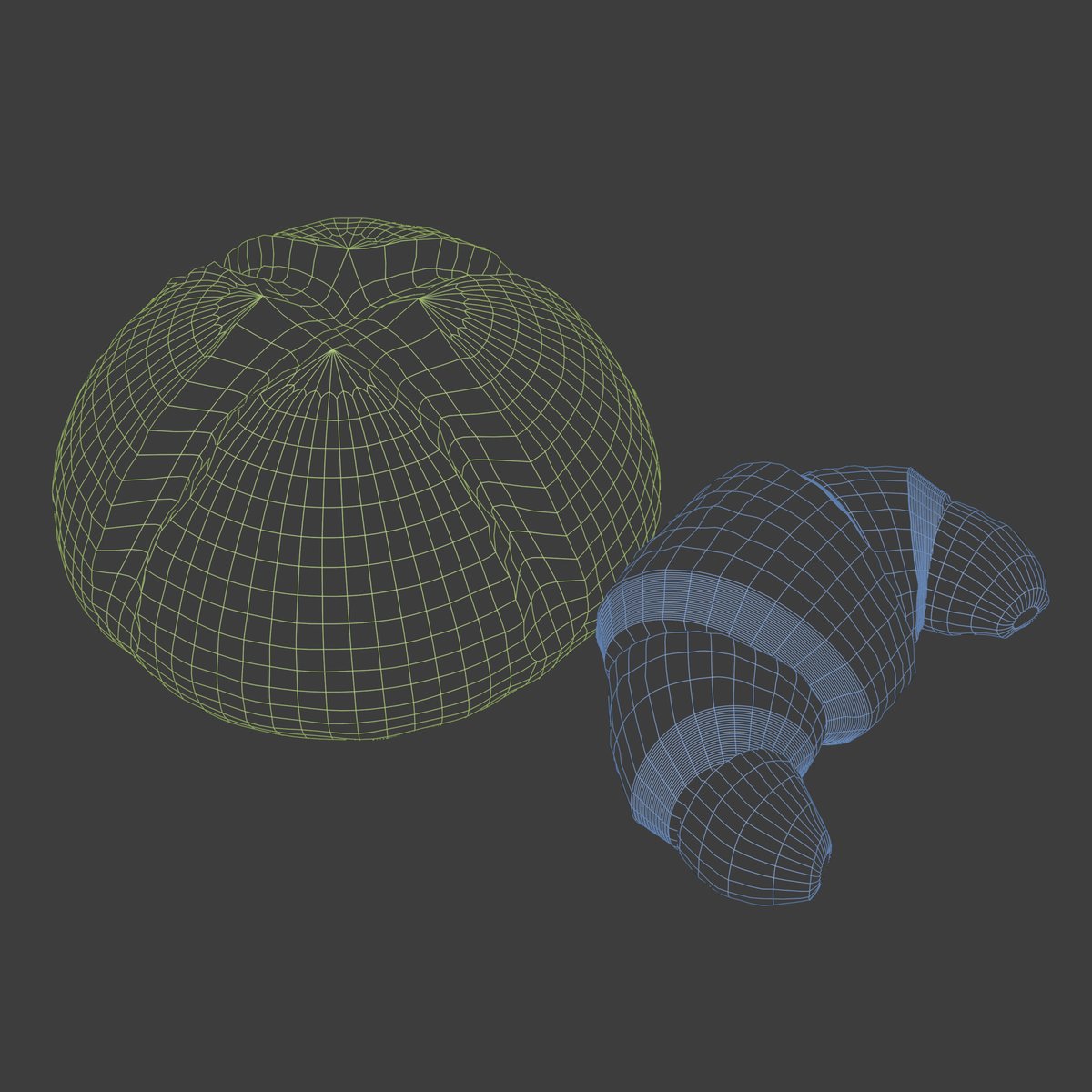 blenderでパンを作ってみた
#blender 