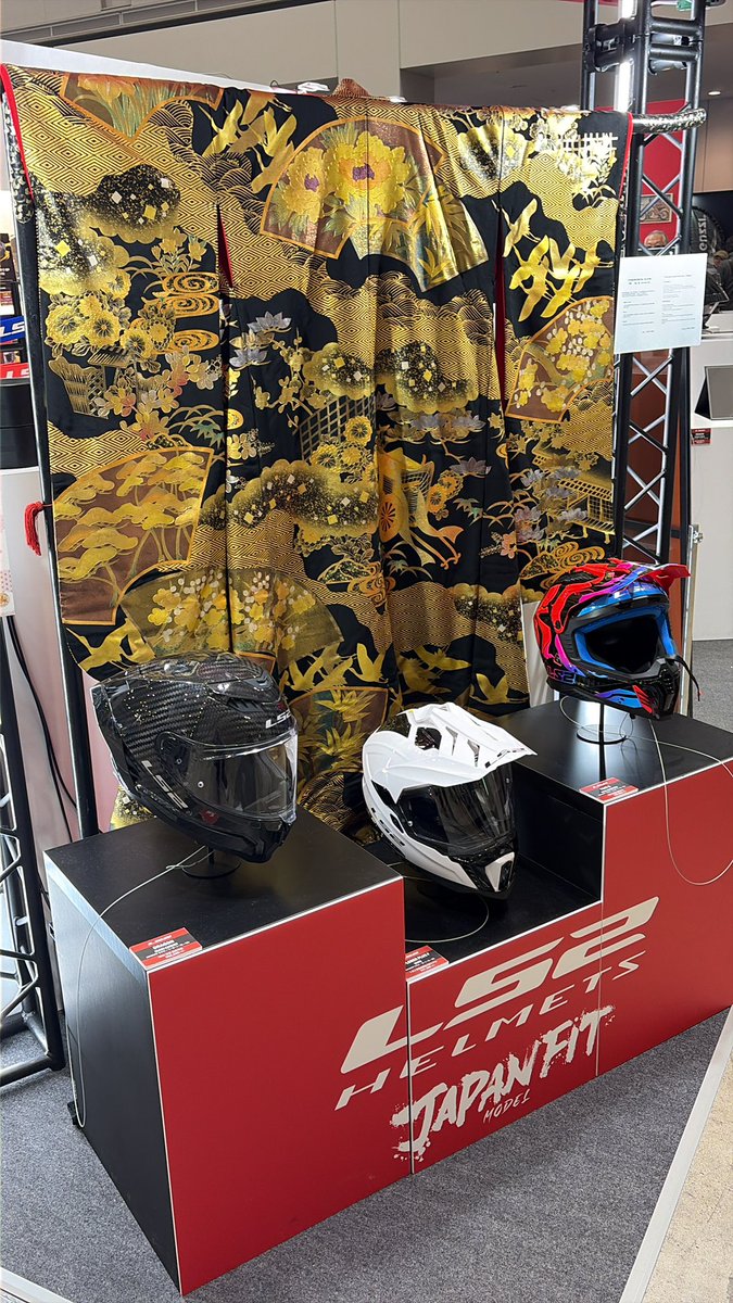 infioratr2000's tweet photo. #LS2 #LS2HELMETS #LS2モタサイ2026 #東京モーターサイクルショー https://t.co/6nTjSATmQT
