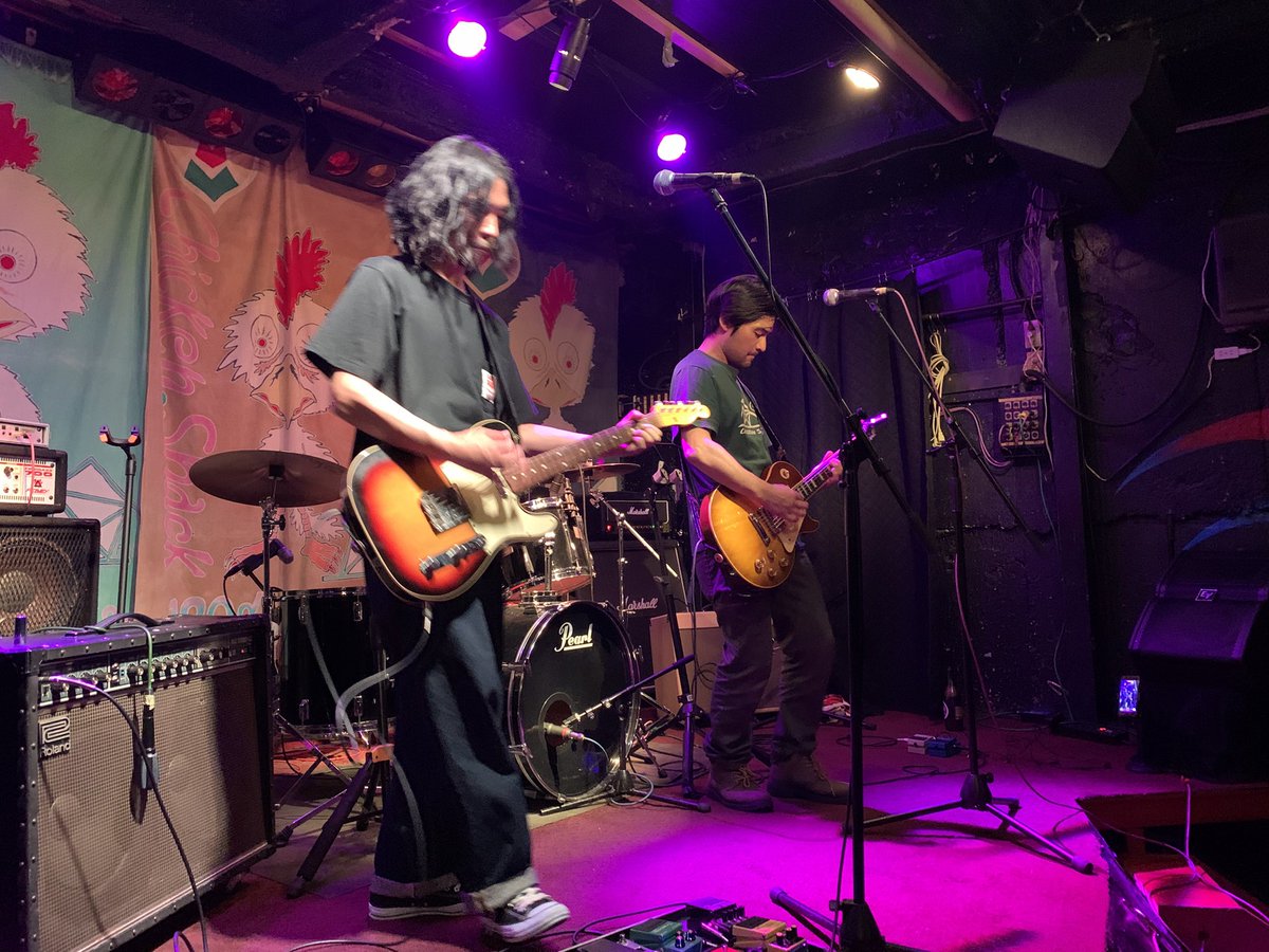 Made_in_Rock821's tweet photo. 昨夜は最初はグー、福生チキンシャックにてライブでした！
めちゃくちゃ楽しかった！

バンドは最高に何度も言っちゃうけど楽しい！観てくれた方々、誘ってくれたTHE LINER NOTEZのサクさん！
ありがとうございました！

写真は
The Atts
月とリンドウ
トマーニョ&amp;ハニー
THE LINER NOTEZ https://t.co/Cd15iS5iGn