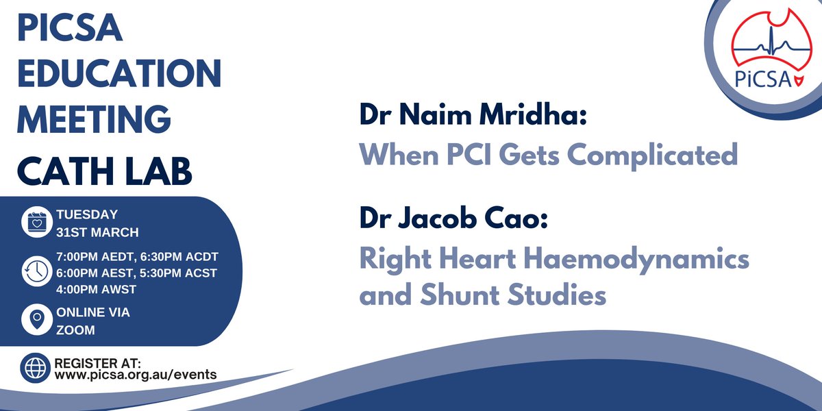 Professionals in Cardiac Sciences Australia Inc tweet media