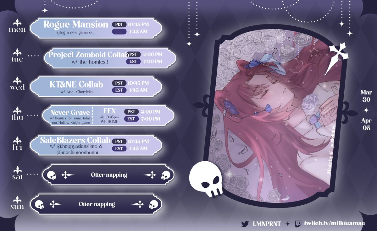 Mae 🦦🧋Gothic Victorian Otter Vtuber tweet media